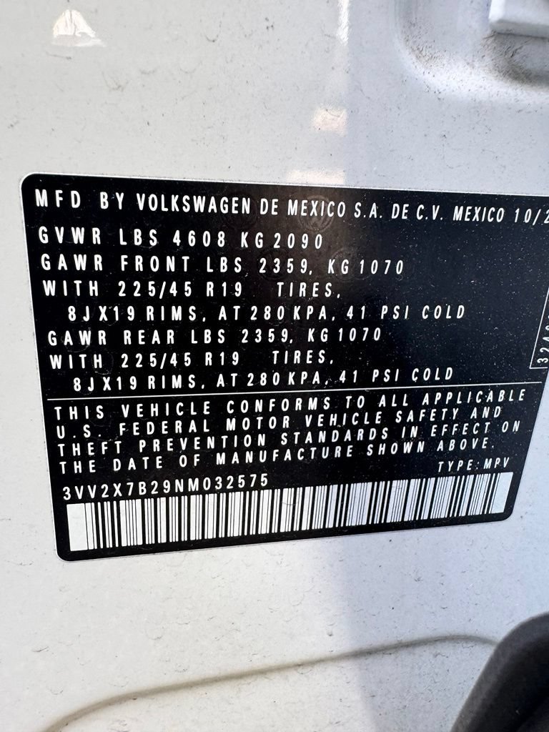 Used 2022 Volkswagen Taos SEL AWD/4WD image 22