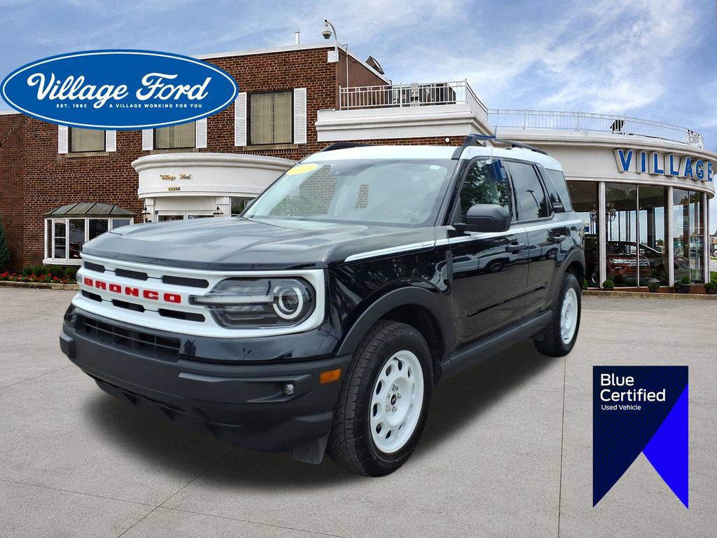 Certified 2023 Ford Bronco Sport Heritage w/ Heritage Convenience Package AWD/4WD 360° Tour