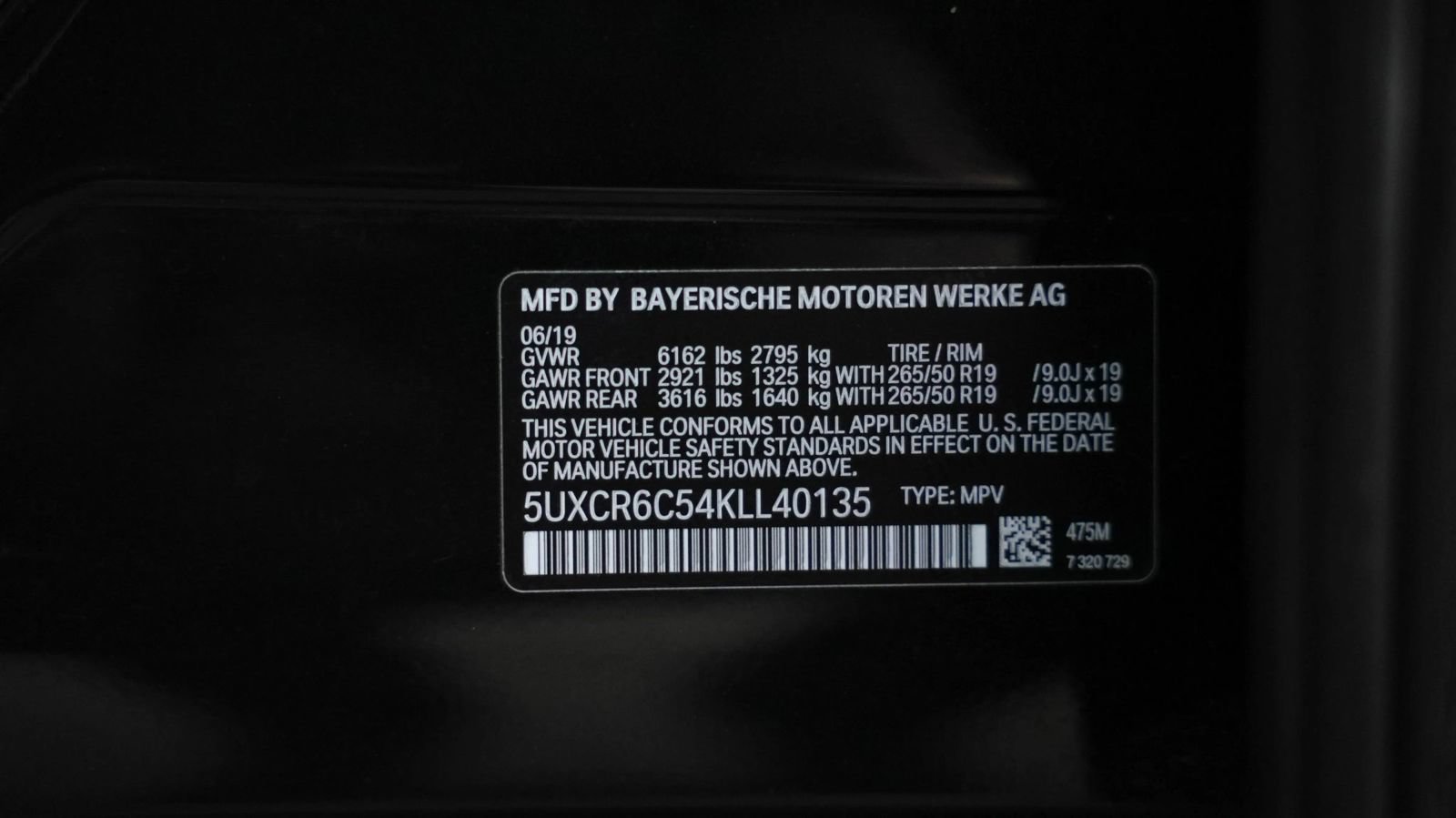 Used 2019 BMW X5 xDrive40i w/ Convenience Package AWD/4WD image 43