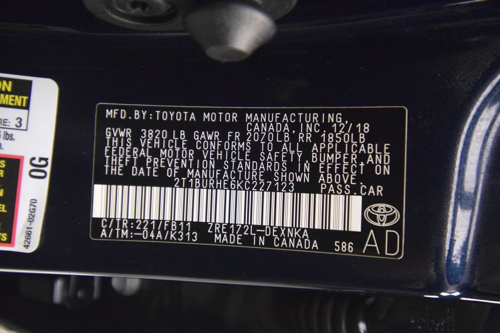 Used 2019 Toyota Corolla LE FWD image 25