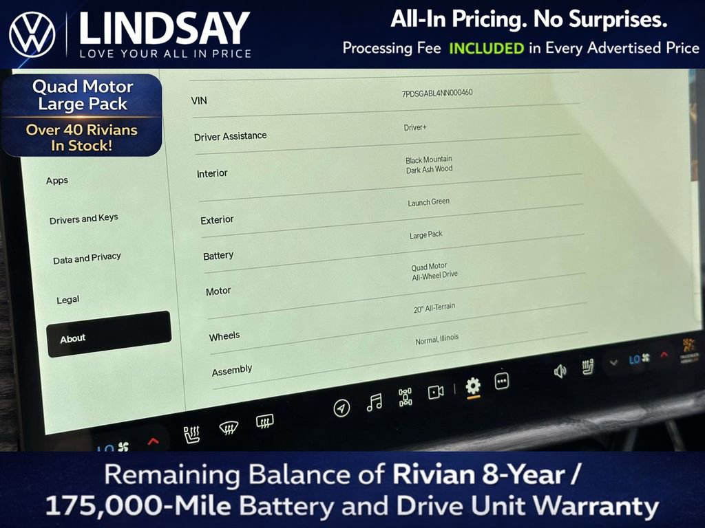 Used 2022 Rivian R1S Launch Edition image 25