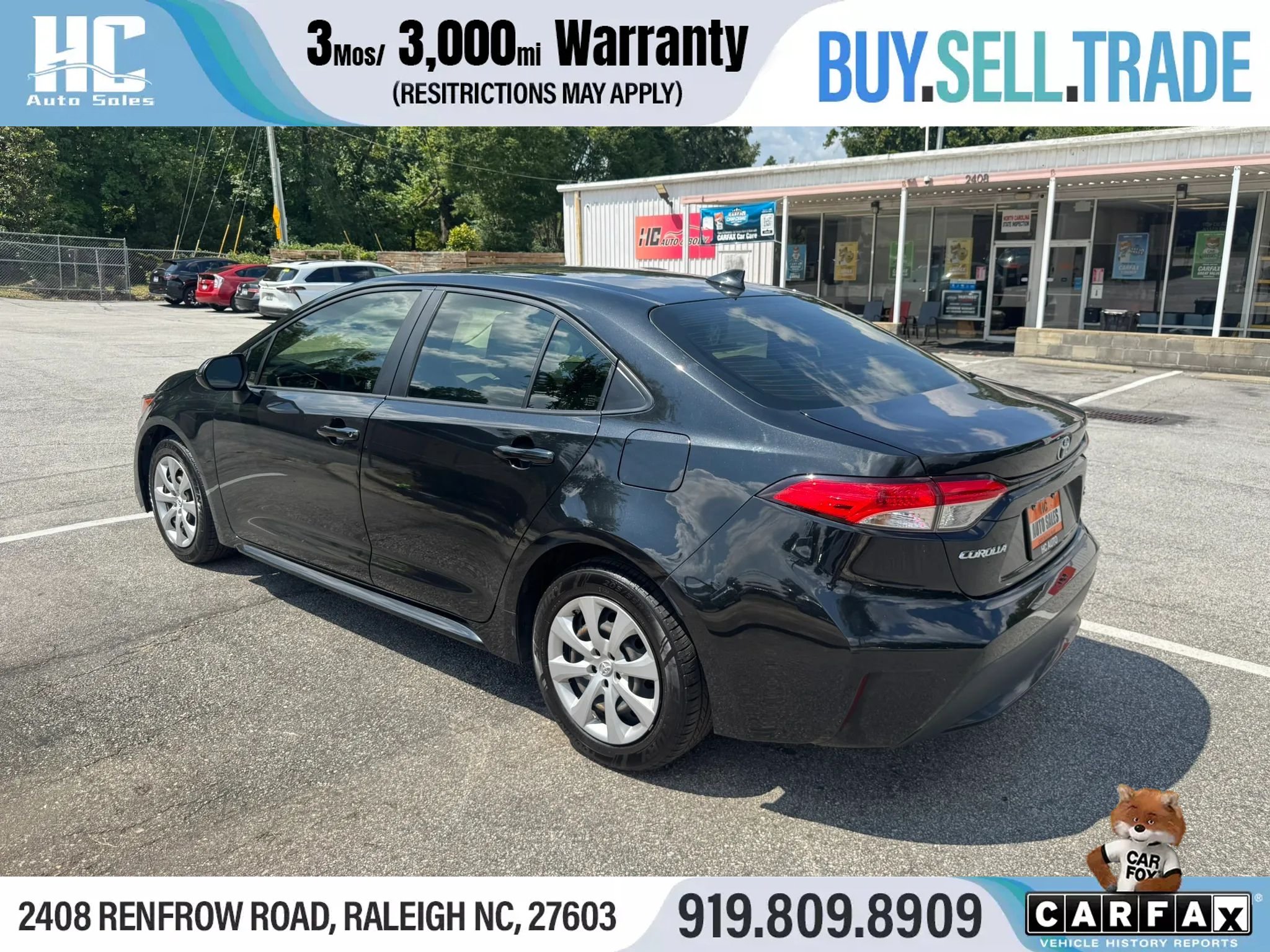Used 2022 Toyota Corolla LE FWD image 3