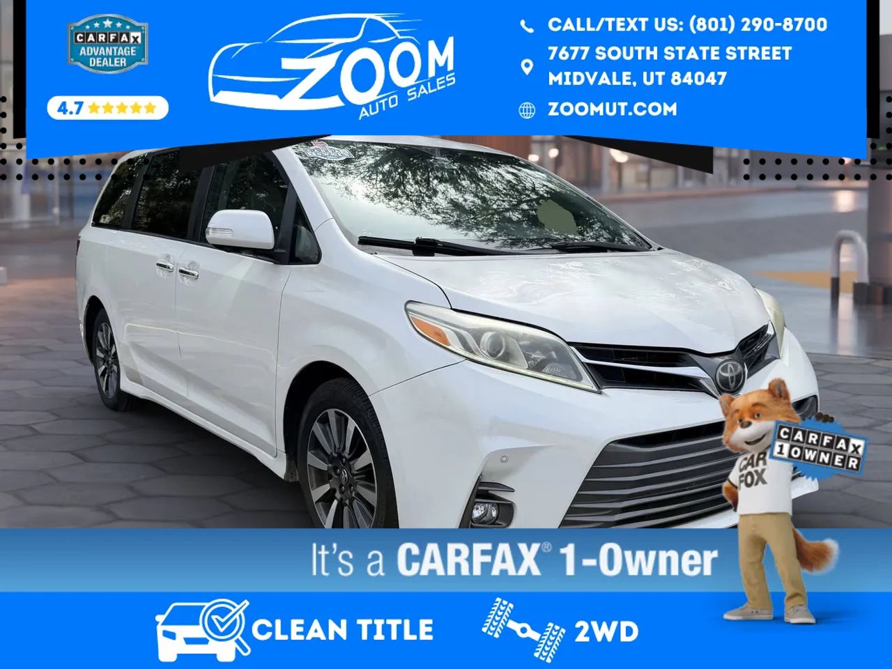 Used 2018 Toyota Sienna Limited Premium
