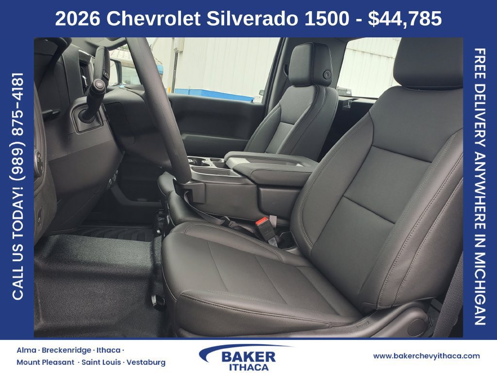 New 2026 Chevrolet Silverado 1500 W/T w/ Trailering Package AWD/4WD image 6