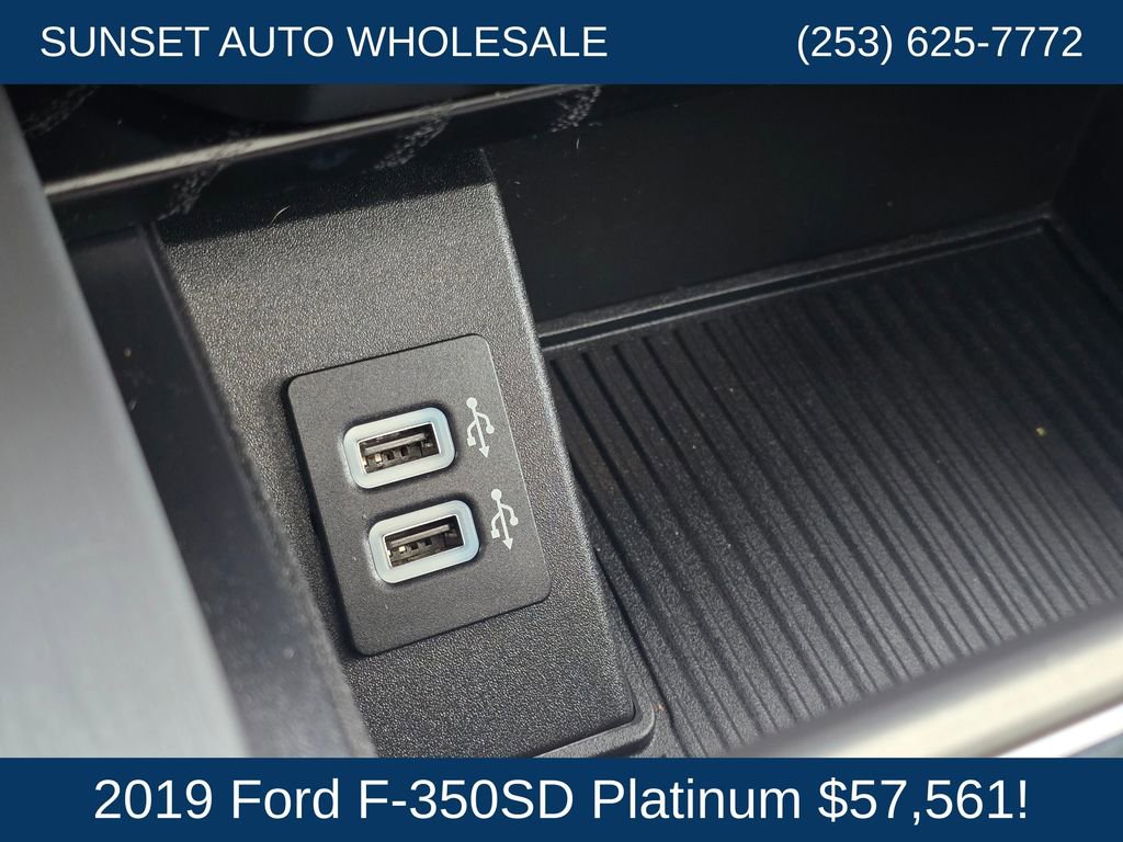 Used 2019 Ford F350 Platinum w/ Platinum Ultimate Package image 47