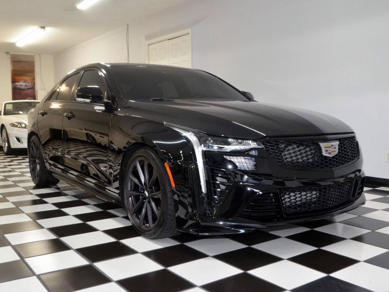 Used 2023 Cadillac CT4 V Blackwing w/ Driver Assist Package RWD image 3
