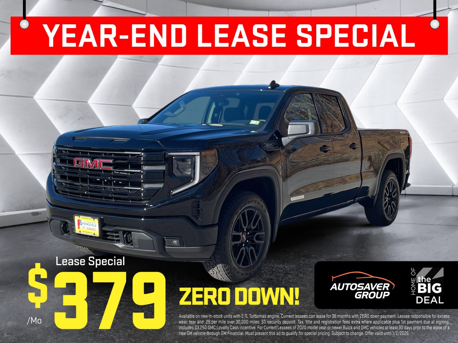 New 2026 GMC Sierra 1500 Elevation image 1