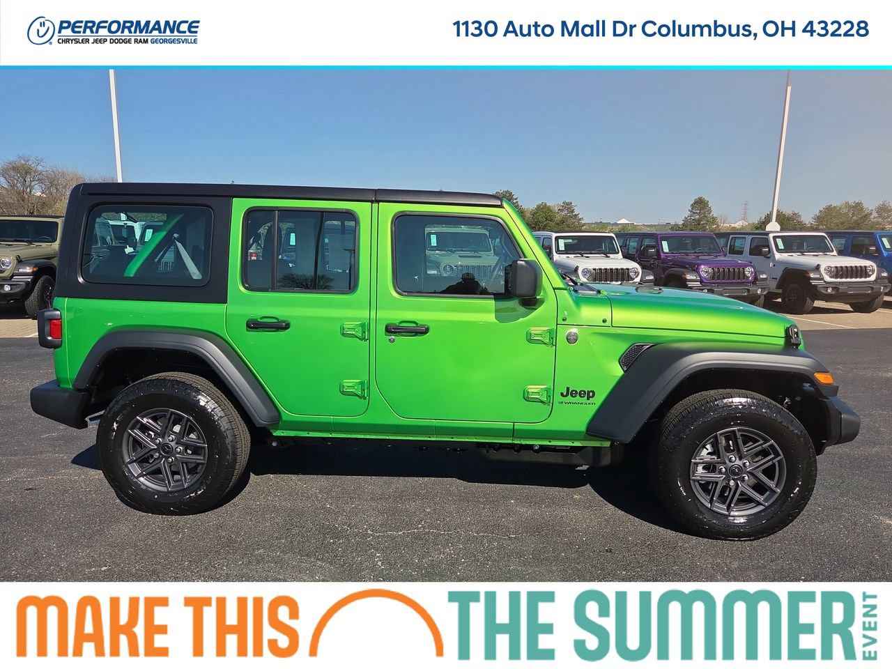 New 2026 Jeep Wrangler Unlimited Sport AWD/4WD image 8