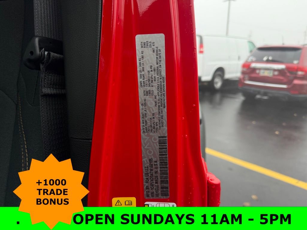 New 2026 Jeep Wrangler Sport S image 27