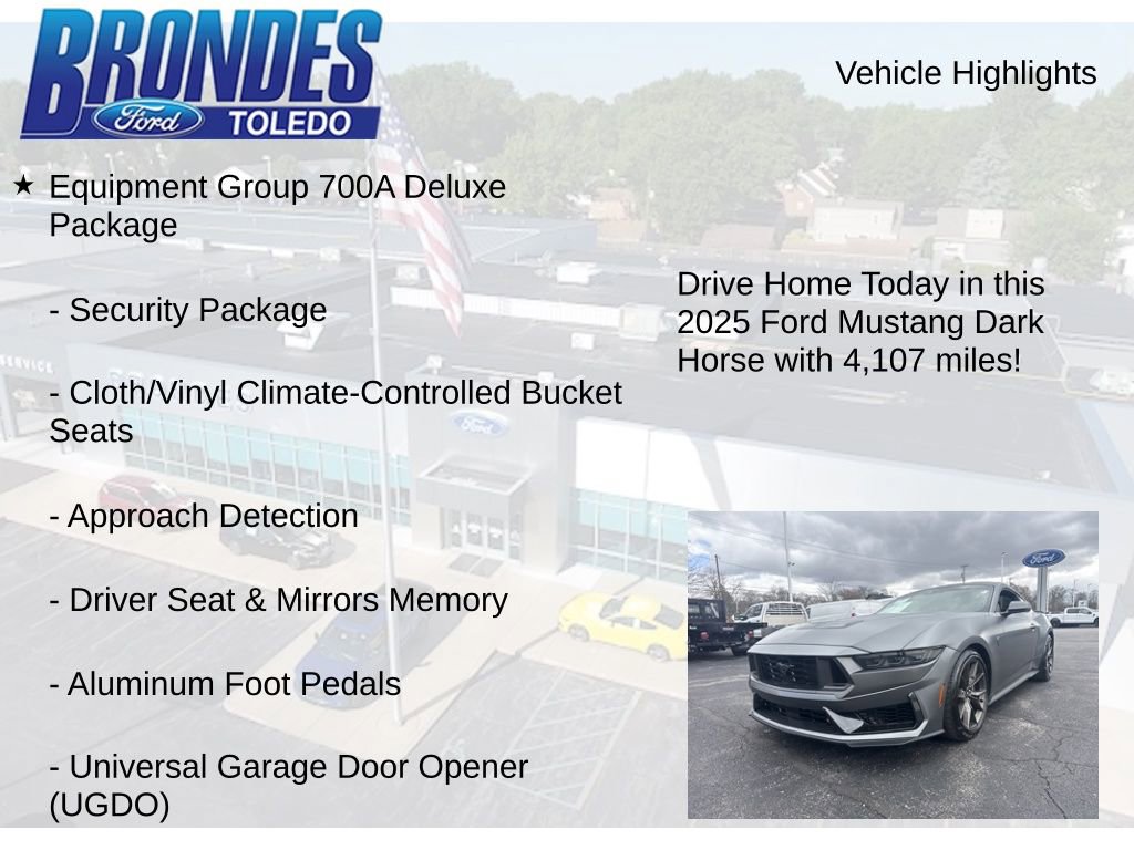 Used 2025 Ford Mustang Dark Horse RWD image 5