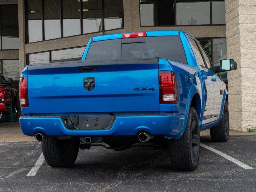 Used 2018 RAM 1500 Sport w/ Hydro Blue Sport Package AWD/4WD image 3