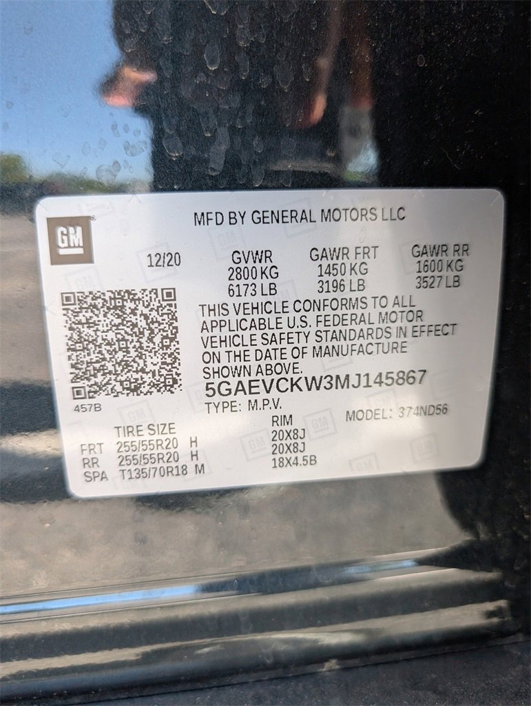 Used 2021 Buick Enclave Avenir w/ Avenir Technology Package image 32