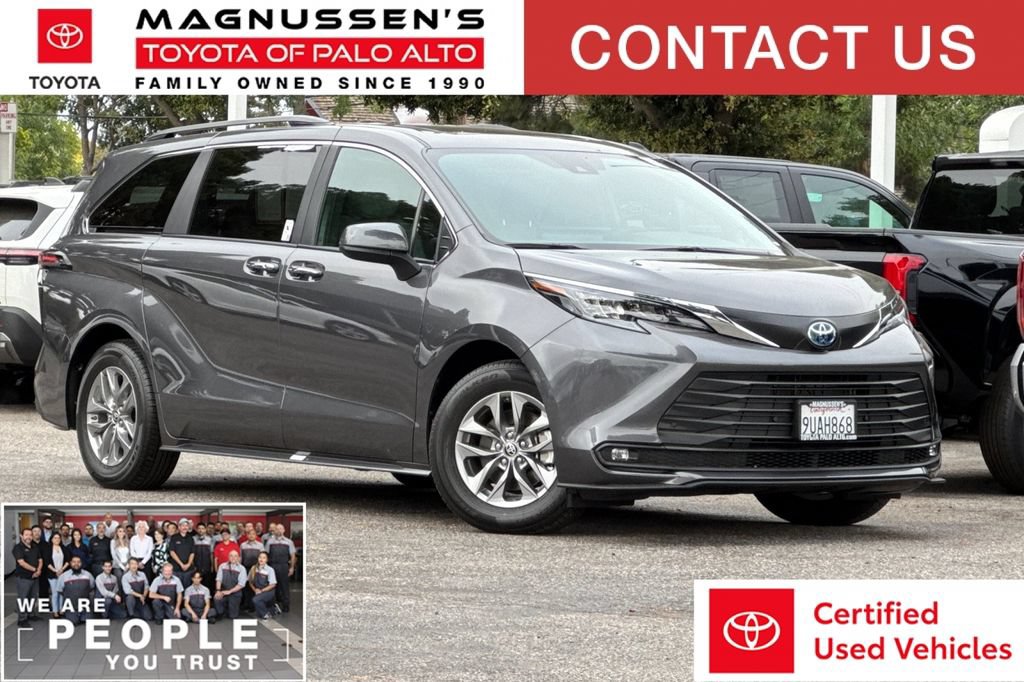 Certified 2025 Toyota Sienna XLE w/ XLE Plus Package