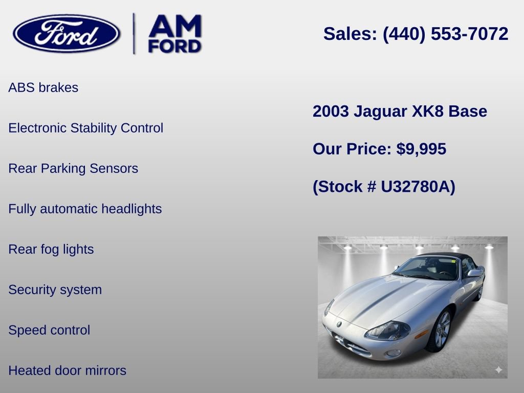 Used 2003 Jaguar XK8 Convertible RWD image 12