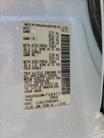 Used 2021 Nissan Frontier SV RWD image 20