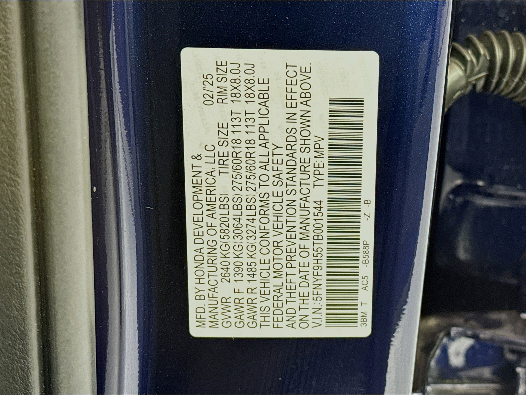 New 2026 Honda Passport TrailSport image 33