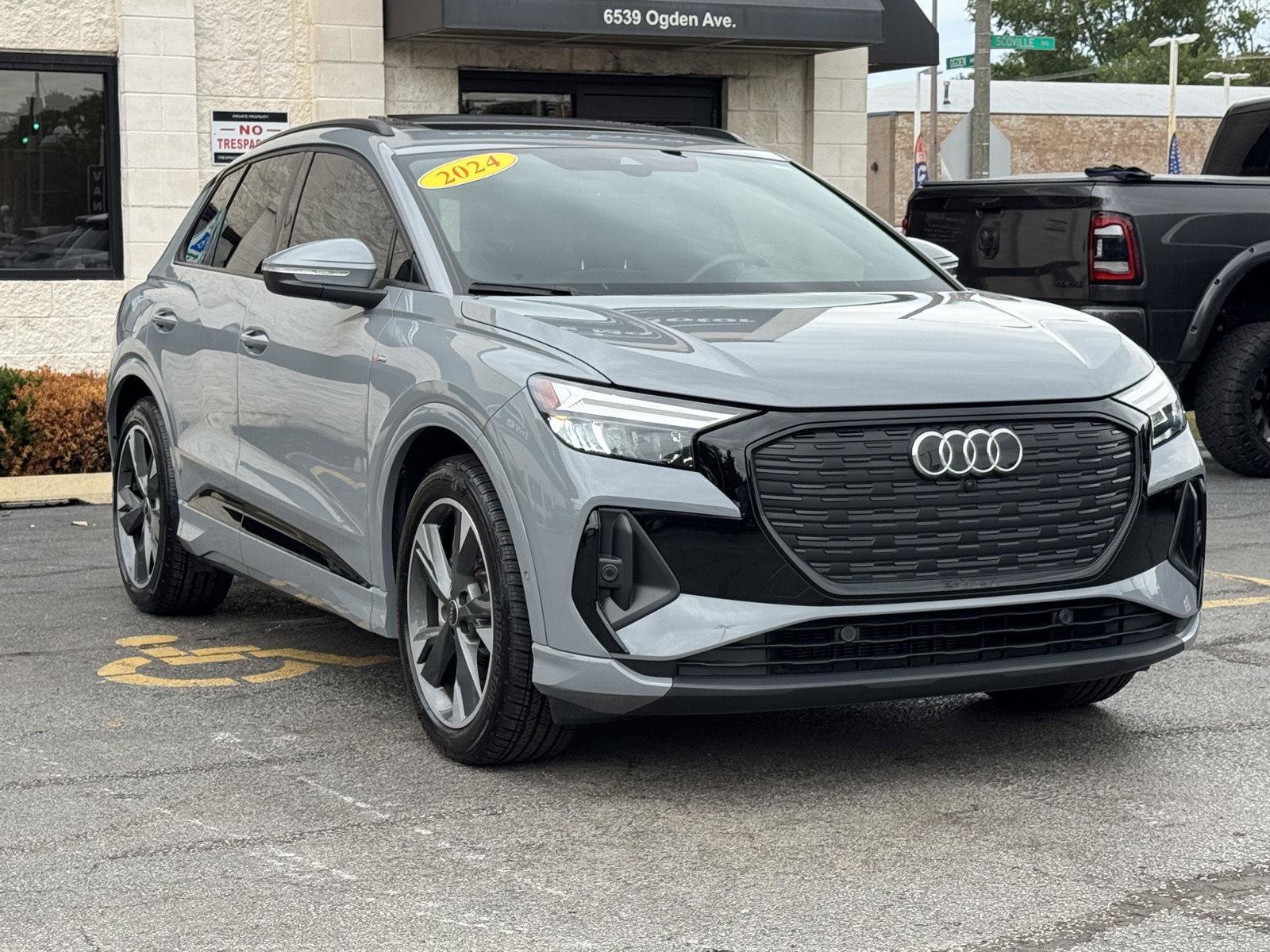 Used 2024 Audi Q4 e-tron Premium Plus w/ Premium Plus AWD/4WD image 14