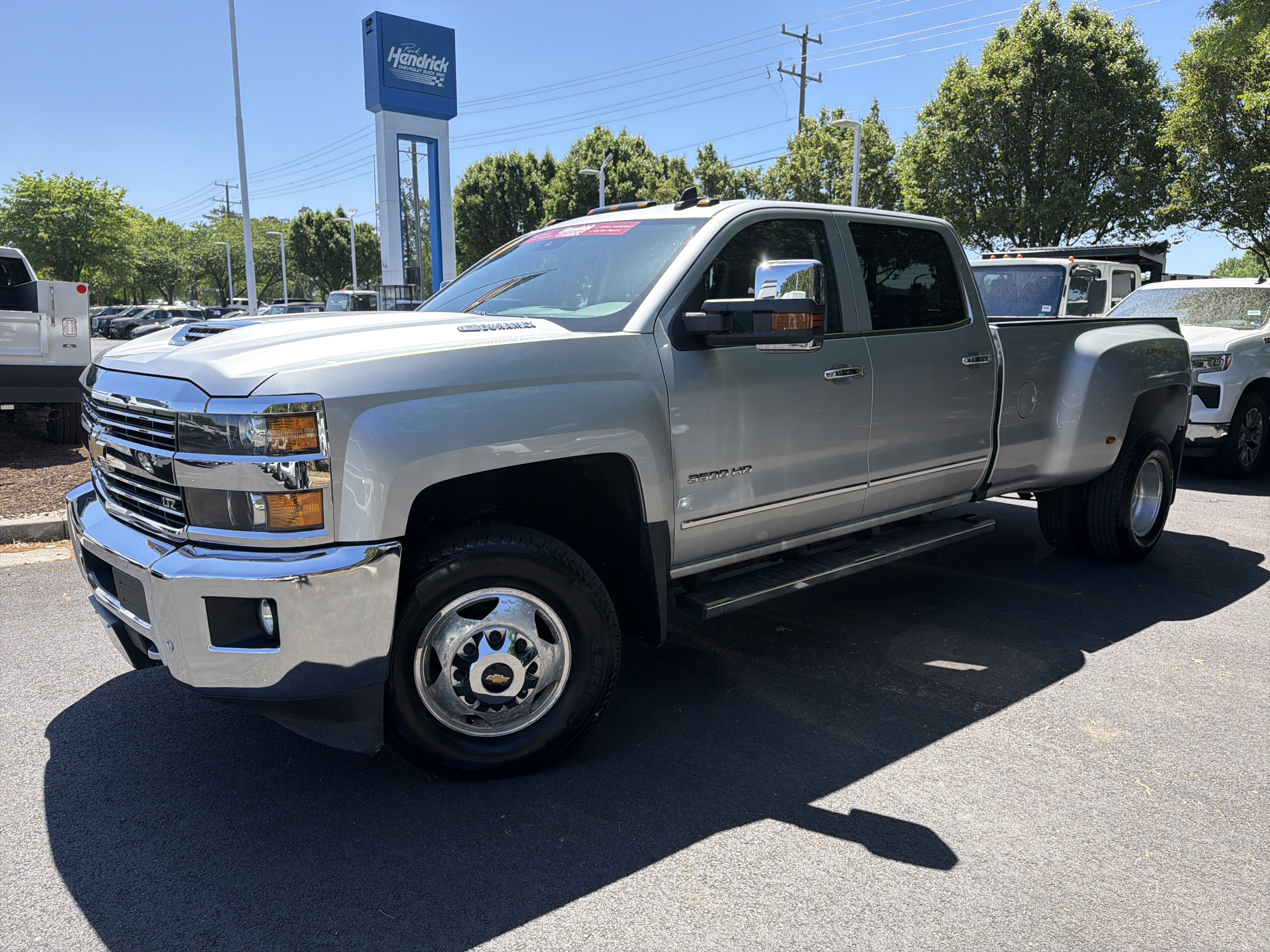 Used 2017 Chevrolet Silverado 3500 LTZ w/ Duramax Plus Package AWD/4WD image 5