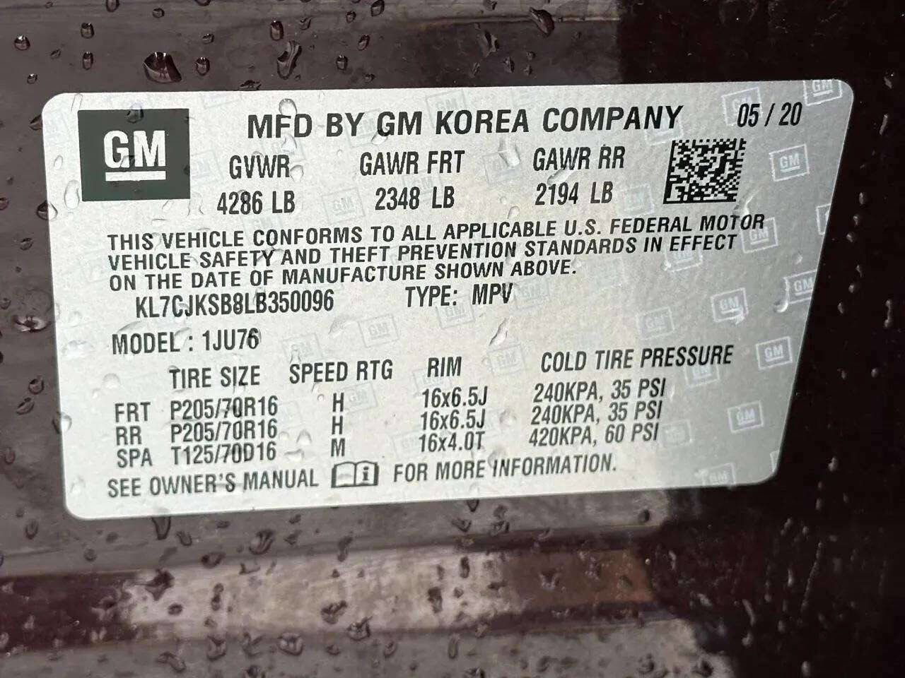 Used 2020 Chevrolet Trax LS image 34