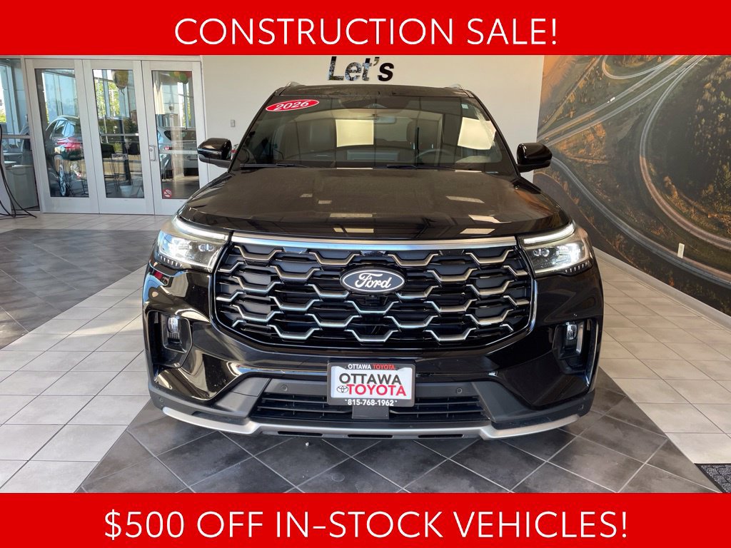 Used 2026 Ford Explorer Platinum w/ LUX Leather Package AWD/4WD image 3