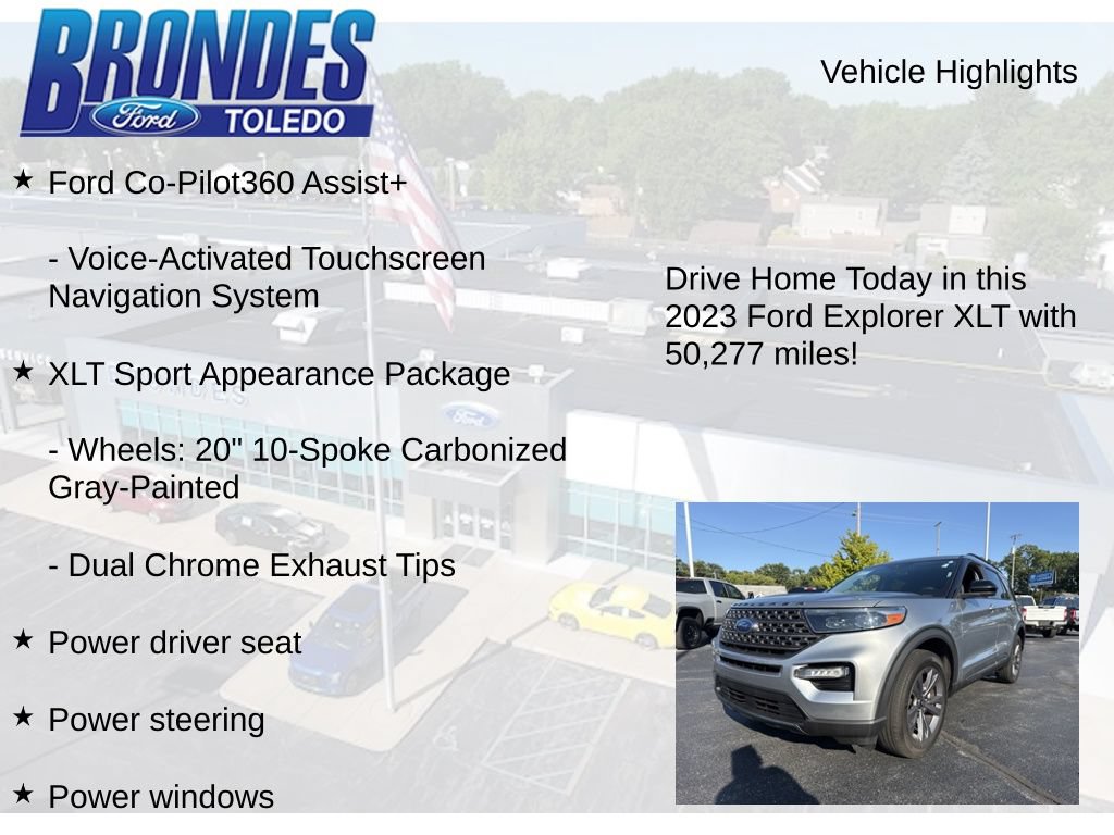 Used 2023 Ford Explorer XLT w/ Equipment Group 202A AWD/4WD image 17