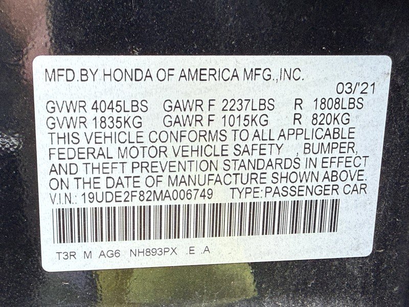 Used 2021 Acura ILX image 70