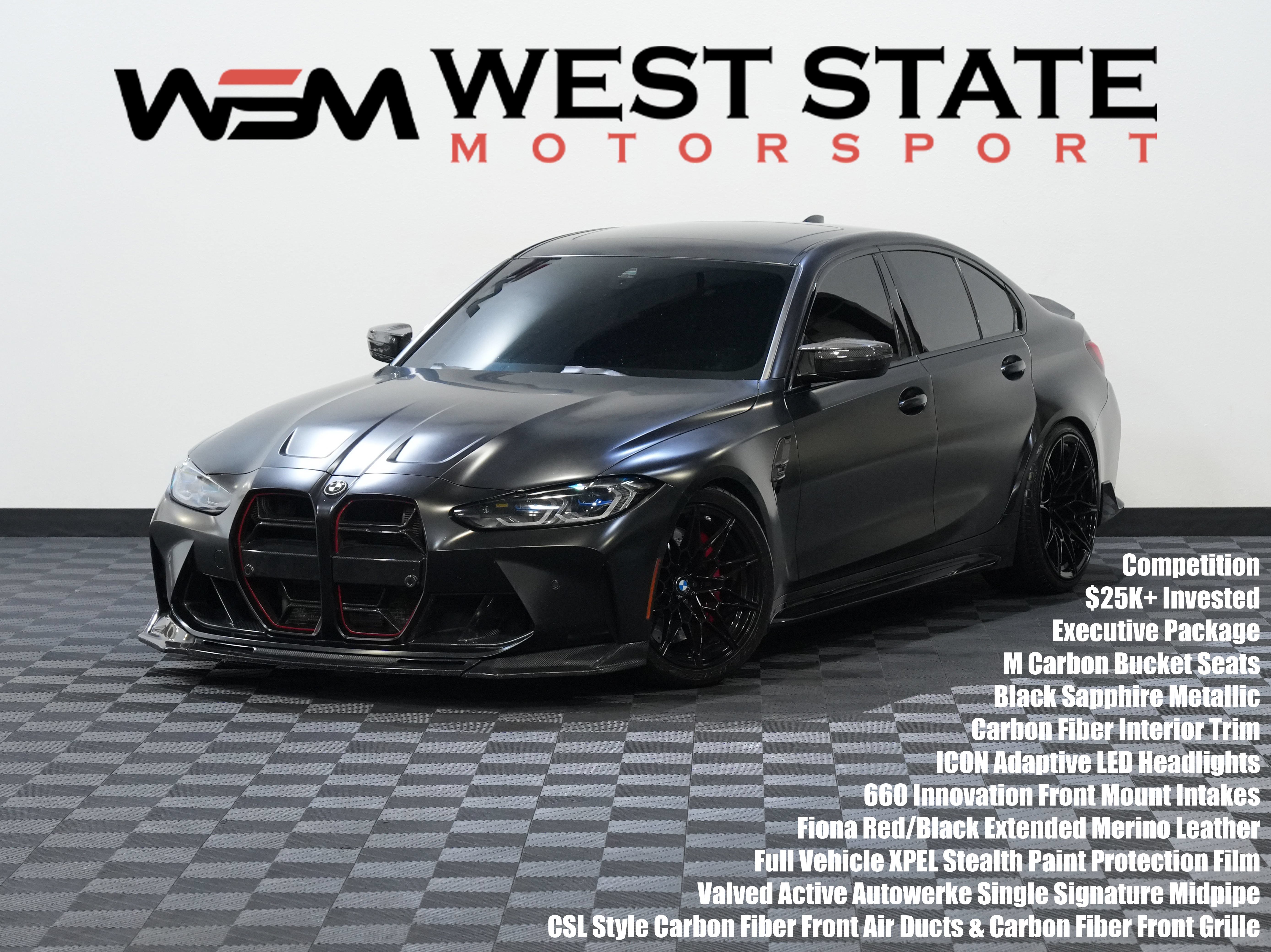 Used 2022 BMW M3 Competition w/ Executive Package
