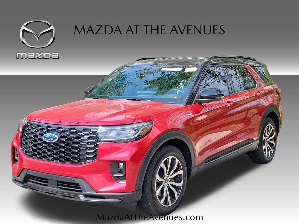 Used 2025 Ford Explorer ST-Line w/ Premium Package RWD image 1
