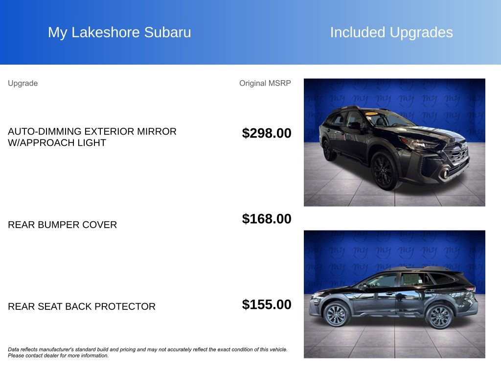 Used 2024 Subaru Outback Onyx Edition AWD/4WD image 8