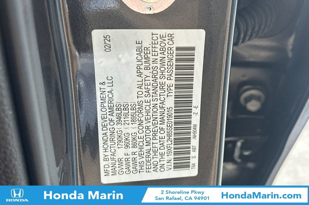 Certified 2025 Honda Civic Sport image 36