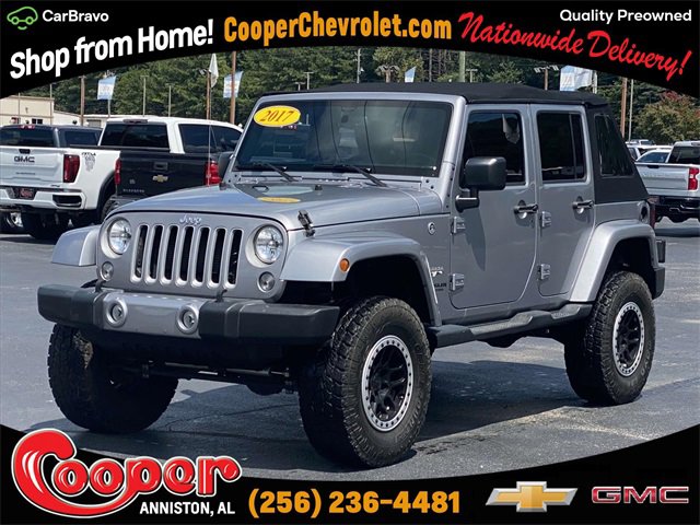 Used 2017 Jeep Wrangler Unlimited Sahara