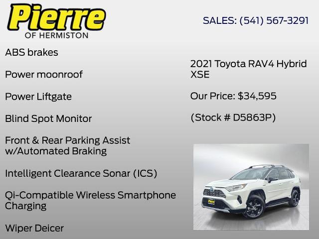 Used 2021 Toyota RAV4 XSE image 16