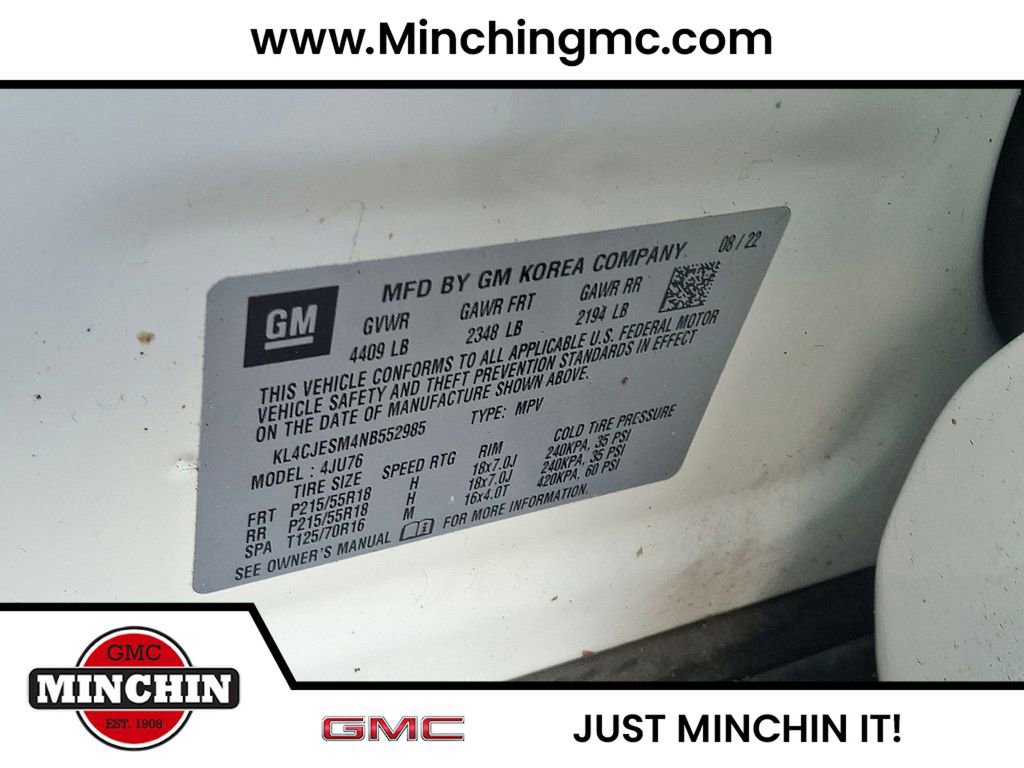 Certified 2022 Buick Encore Preferred w/ Safety Package image 28