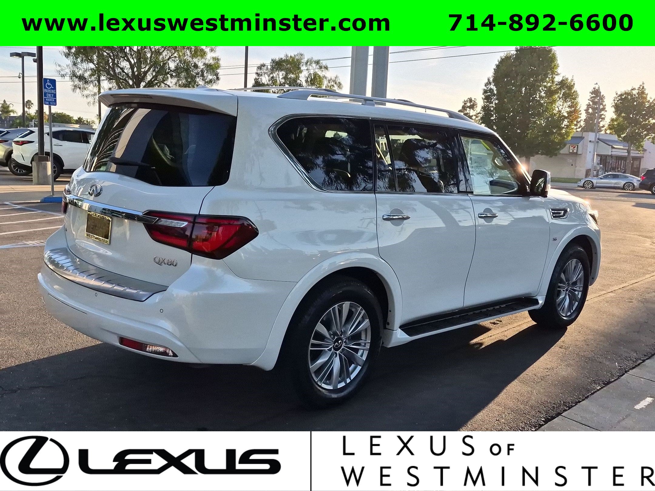 Used 2020 INFINITI QX80 Luxe w/ Proassist Package AWD/4WD image 8