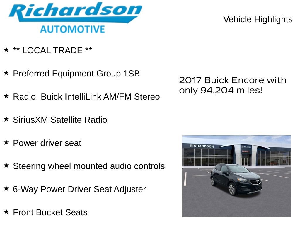 Used 2017 Buick Encore Preferred image 10