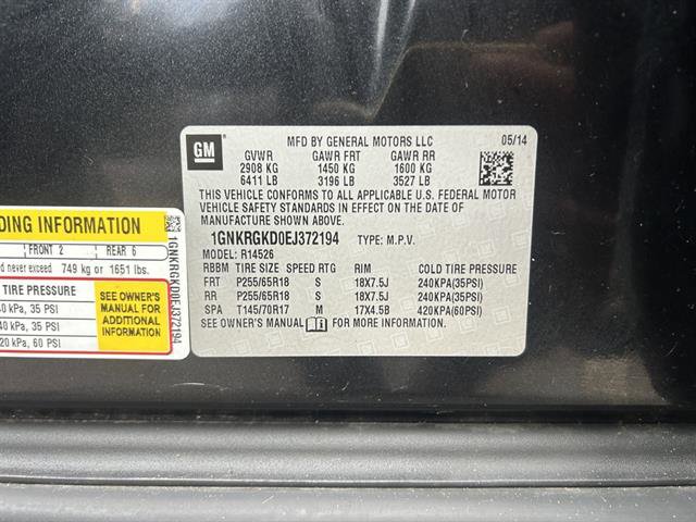 Certified 2014 Chevrolet Traverse LT image 38