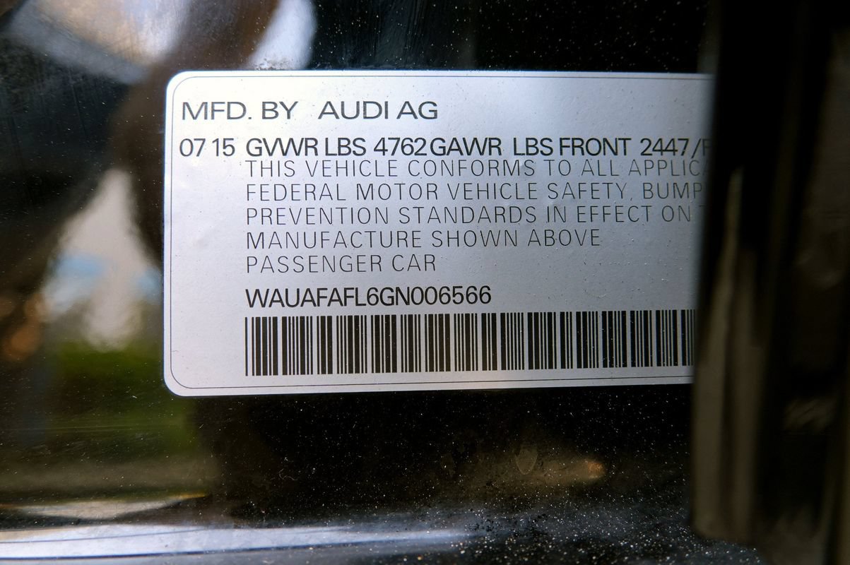 Used 2016 Audi A4 2.0T Premium w/ Convenience Plus Package FWD image 43