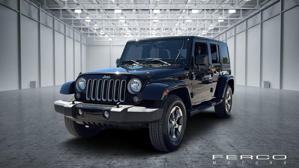 Used 2018 Jeep Wrangler Unlimited Sahara image 1