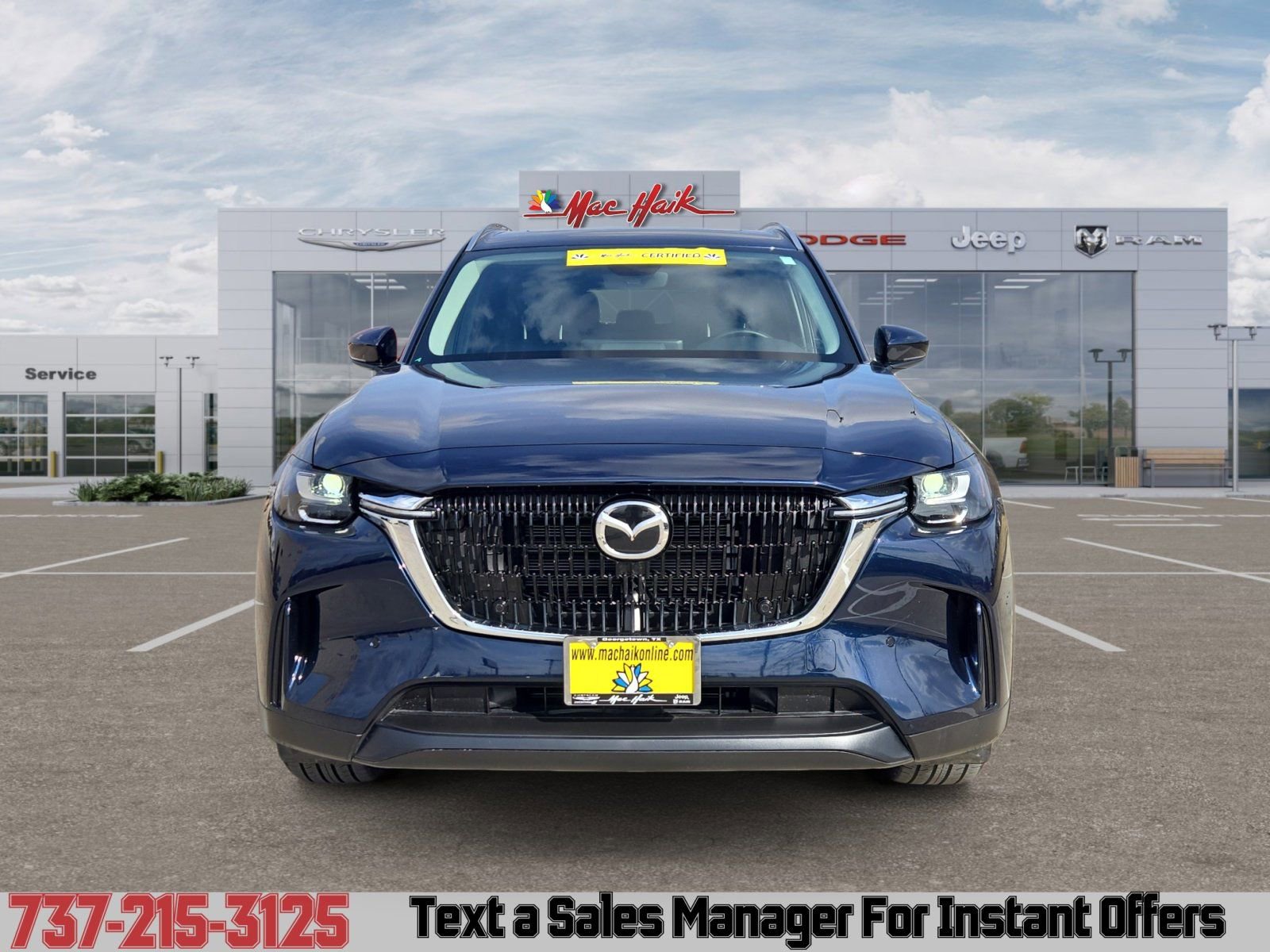 Used 2025 MAZDA CX-90 Plug-In Hybrid w/ Preferred image 8