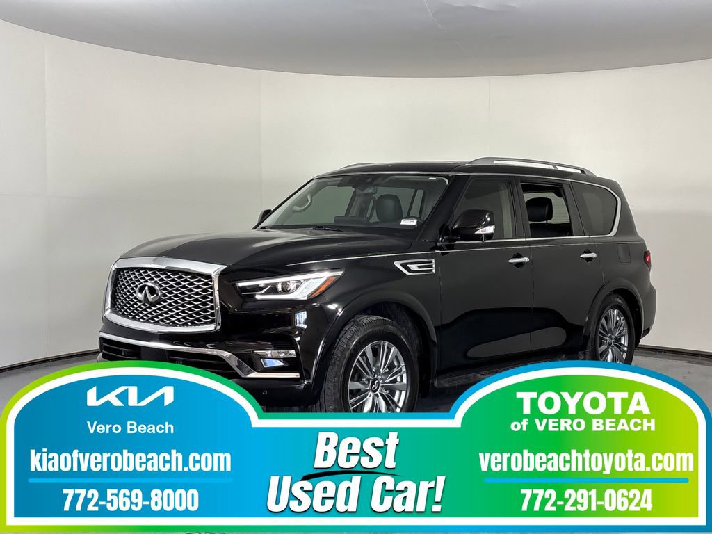 Used 2022 INFINITI QX80 Luxe w/ Cargo Package