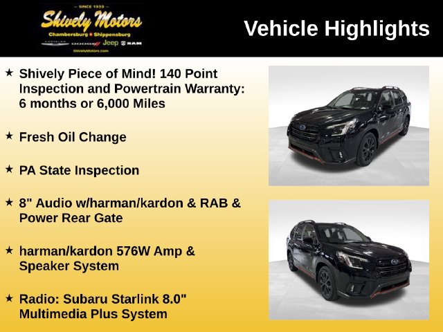 Used 2022 Subaru Forester Sport AWD/4WD image 6