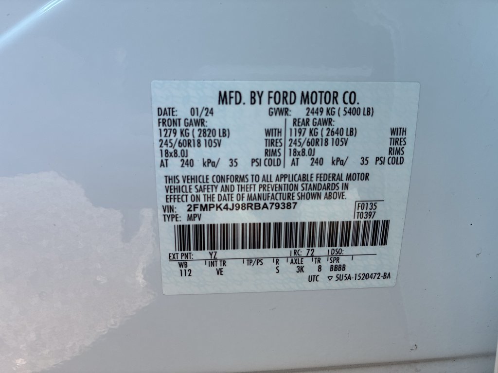Used 2024 Ford Edge SEL AWD/4WD image 28