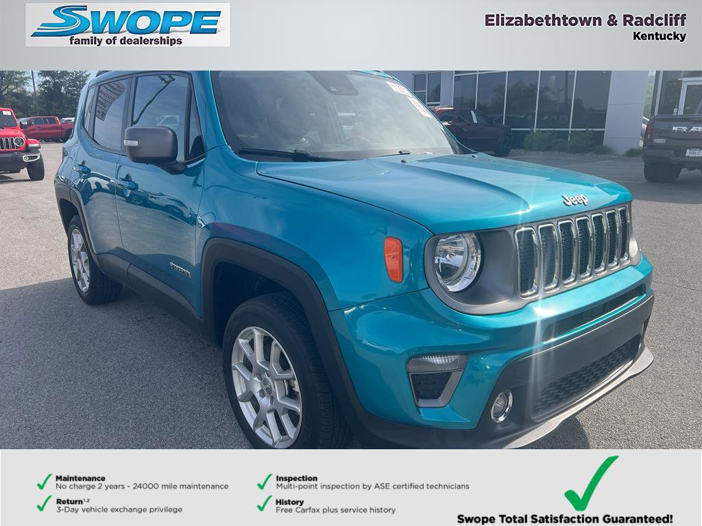 Used 2021 Jeep Renegade Limited AWD/4WD image 1