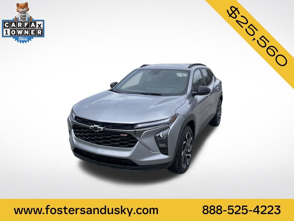 Used 2025 Chevrolet Trax RS w/ Sunroof Package