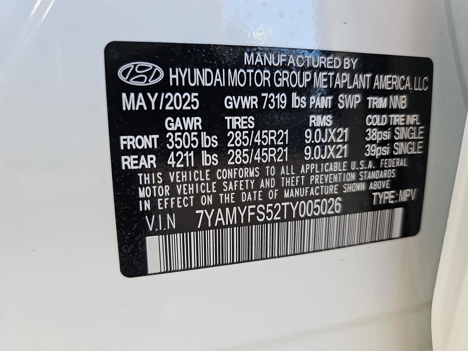 New 2026 Hyundai Ioniq 9 Calligraphy image 45