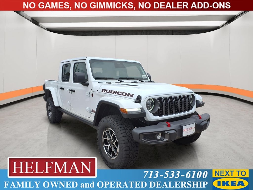 New 2026 Jeep Gladiator Rubicon w/ Steel Power Dome Hood Package AWD/4WD image 1