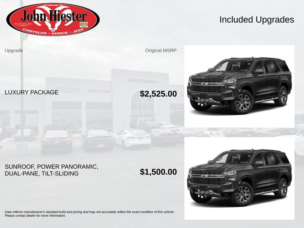 Used 2023 Chevrolet Tahoe Z71 w/ Luxury Package AWD/4WD image 4
