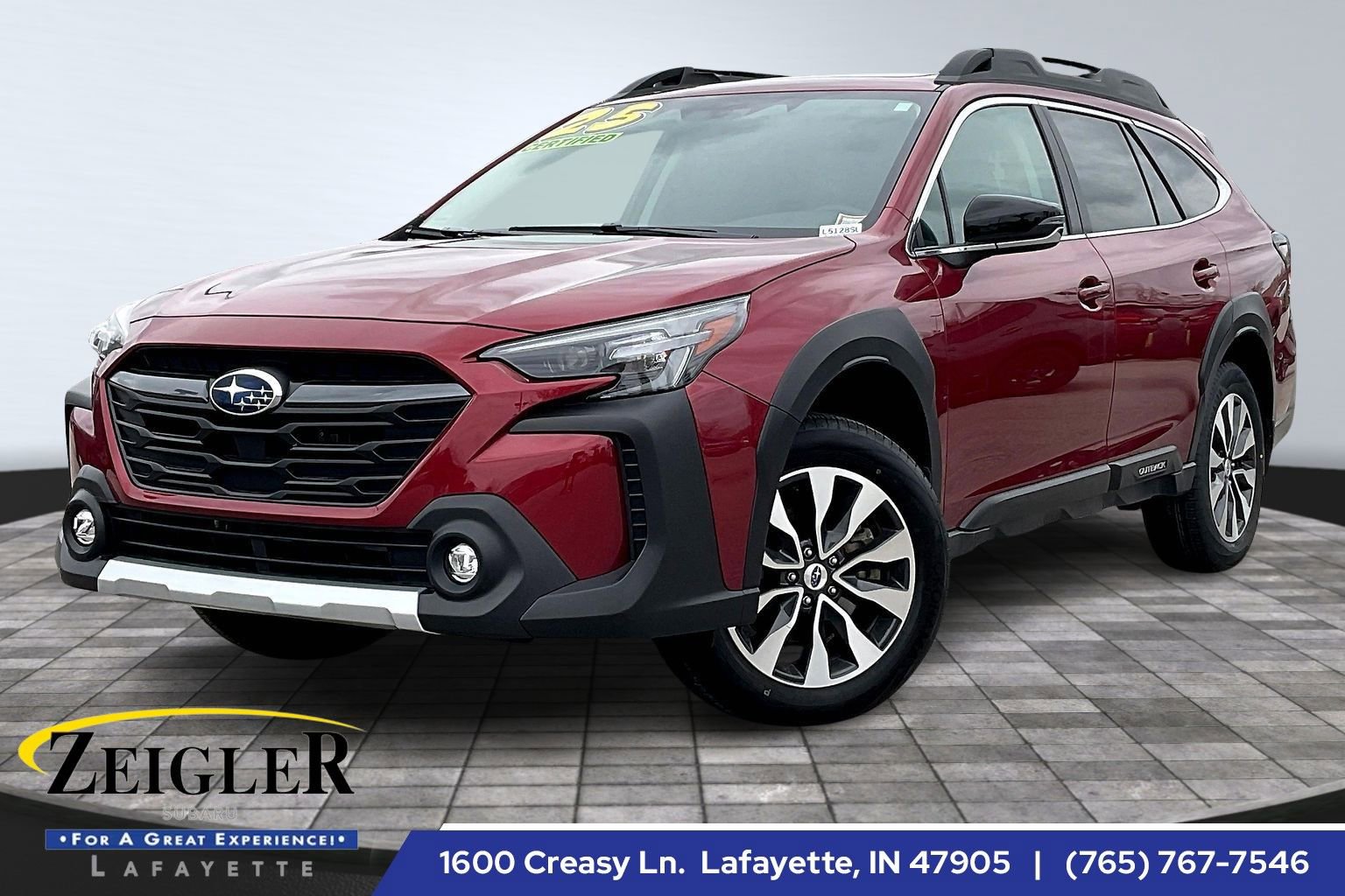 Certified 2025 Subaru Outback Limited AWD/4WD image 1