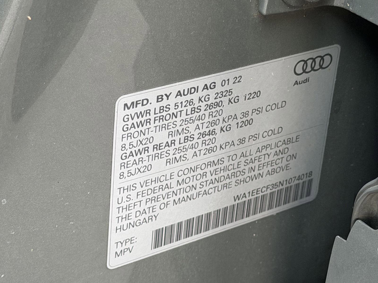 Used 2022 Audi Q3 2.0T Premium Plus image 25