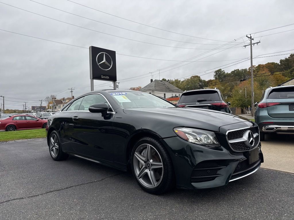 Used 2018 Mercedes-Benz E 400 4MATIC Coupe